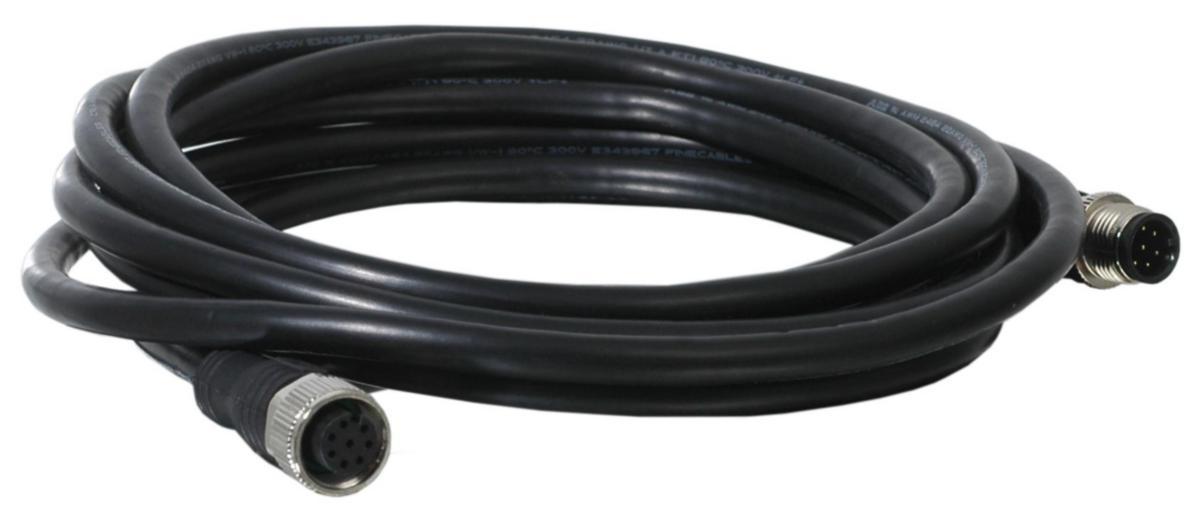 Kablage M12-C 8-P Hona+ hane - KABEL 3M M12-C334
