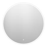 Rund spegel med Led-belysning och touchknapp