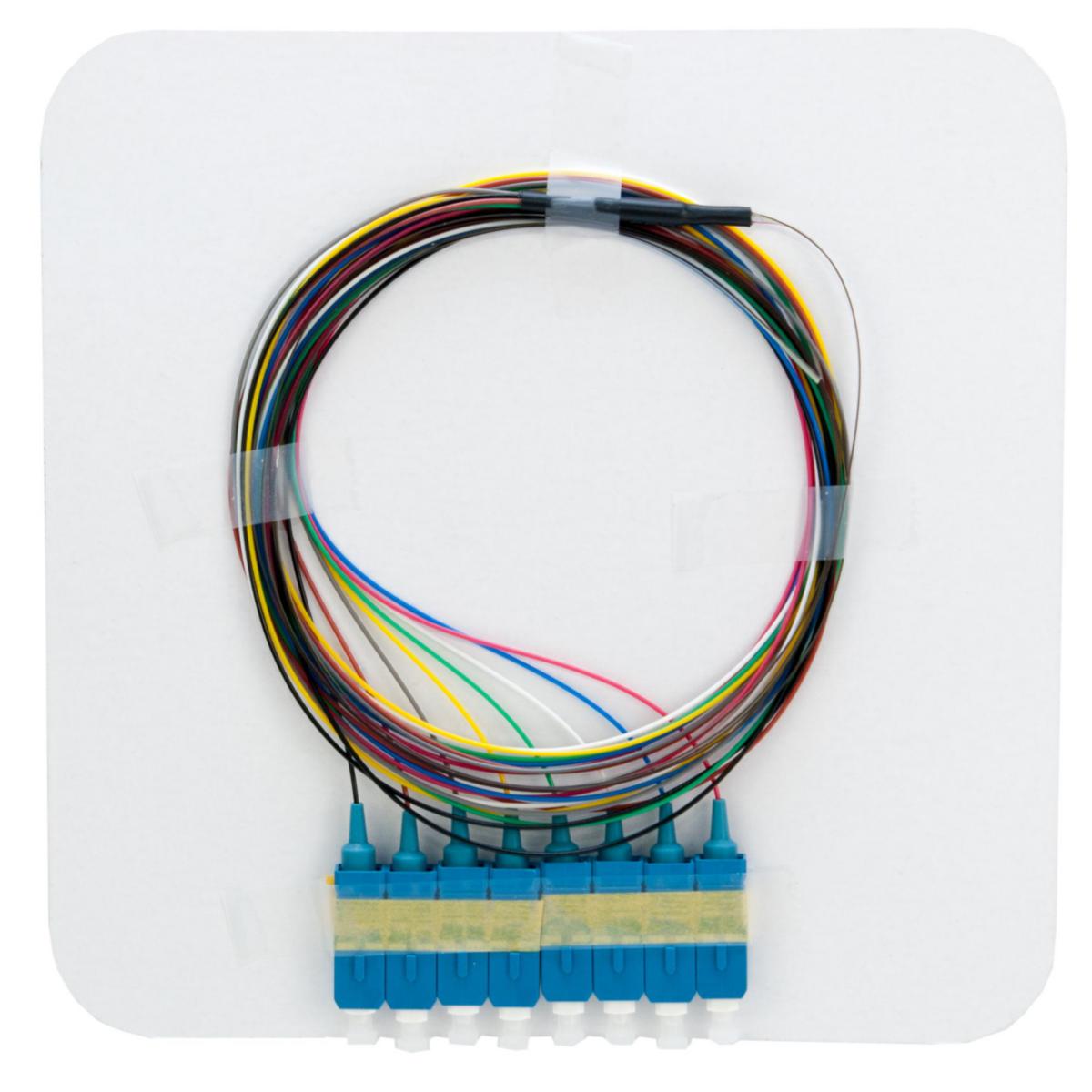 Fanout SM SC/UPC G657A 2m, Melbye - FANOUT SM 8XSC/UPC G657A 2M 11I16020