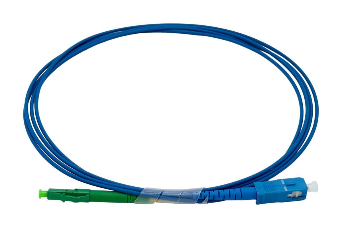 Fiberkablage FTTX SM Simplex SC/UPC-LC/APC - KABL1XSC/UPC-LC/APC SM 0,5MBLÅ 41E-S2-SC-LC-0EUA-BU