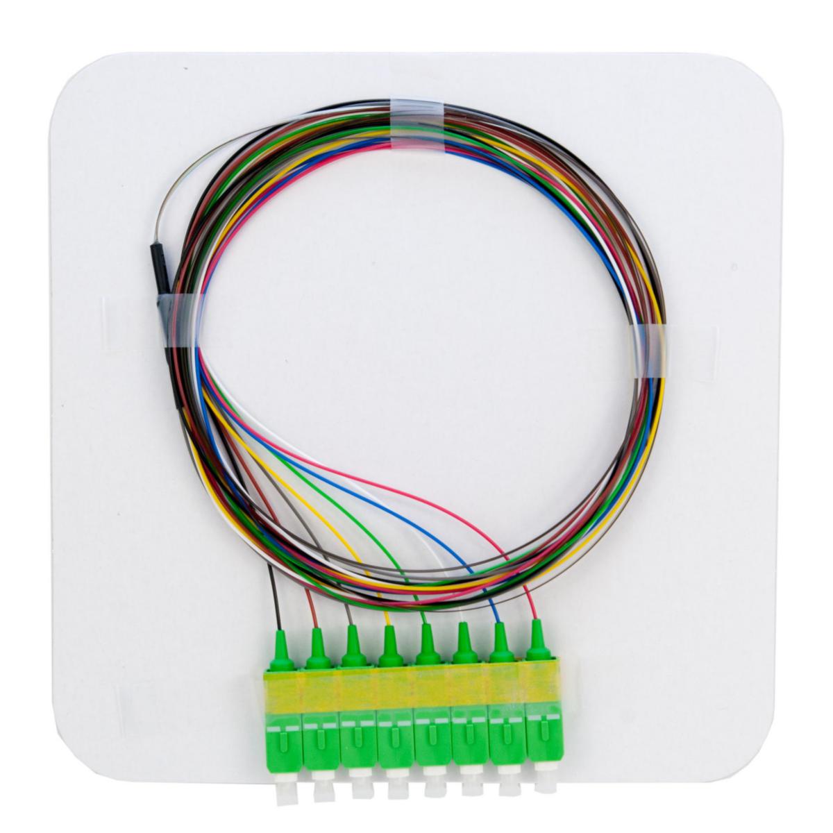 Fanout SM SC/APC G657A 2m, Melbye - FANOUT SM 8XSC/APC G657A 2M 11I26020