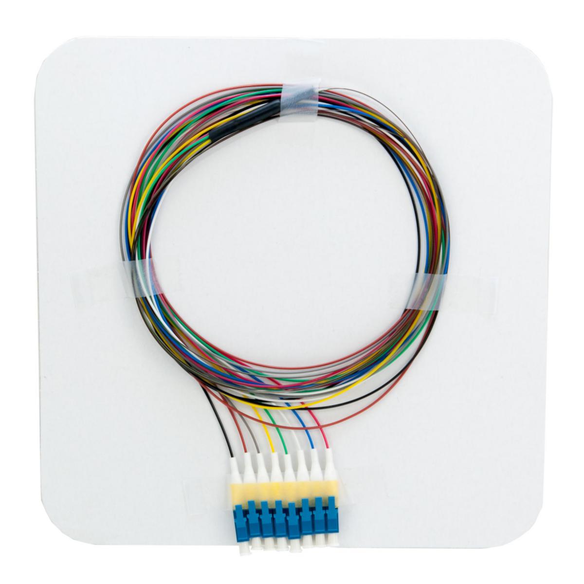 Fanout SM LC/UPC G657A 2m, Melbye - FANOUT SM 8XLC/UPC G657A 2M 11I36020