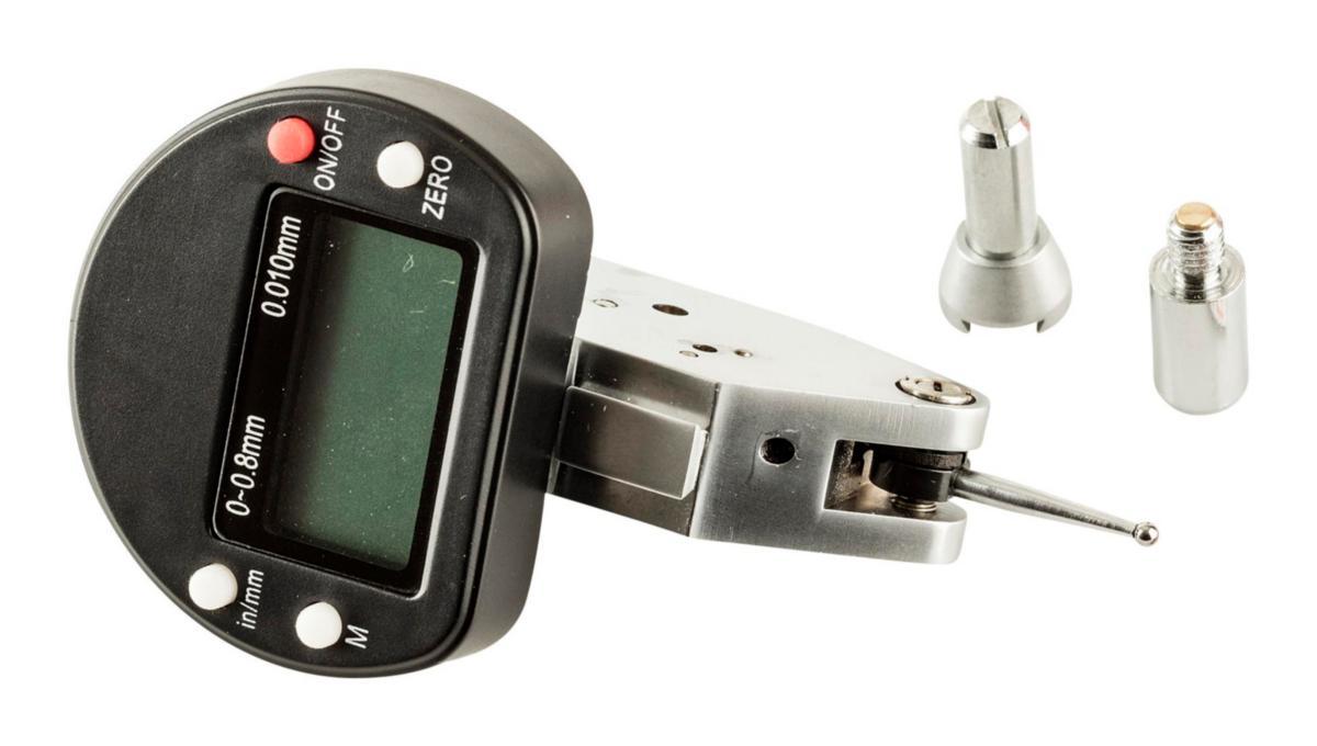 Testindikatorklocka Dasqua digital 0-0,8 mm - TEST DASQUA INDIKATOR KLOCKA DIGITAL 0-0.8