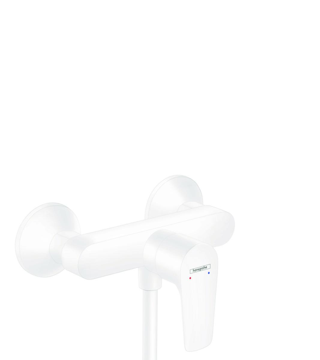 Duschblandare HG Talis E, Hansgrohe - HANSGROHE DUSCHBLANDARE HG TALIS E MATT VIT