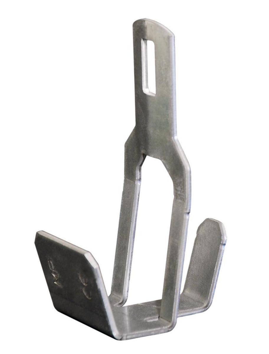 Support yoke for luminaire rails 75 mm - YOKE FOR CABLE TRAY 75 MM