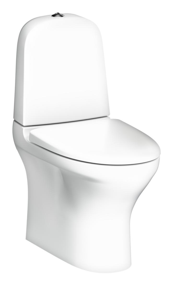 WC chair Estetic 8300 SoftClose, Gustavsberg - GBG ESTETIC WC 8300 HYGIENIC FLUSH.C+.MATTWH.SC SITS,GLUE