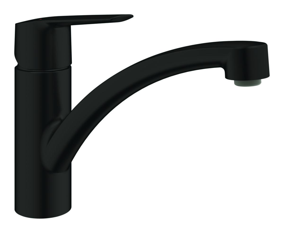Köksblandare Start låg pip, Grohe - GROHE KÖKSBLANDARE START LÅG PIP 11,0L, MATTSVART