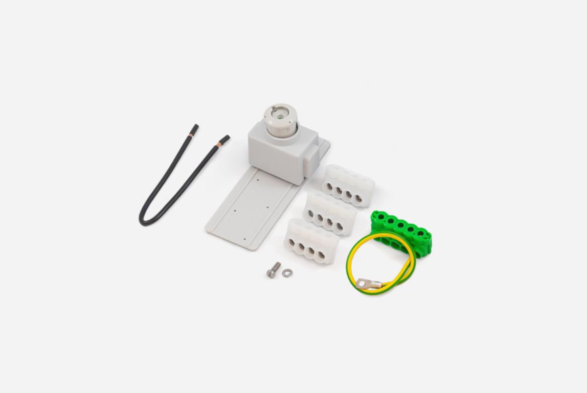 Stolpinsats 4-ledare CU/AL - STOLPINSATS 4-LED 4A CU/AL STS-1-4MK 4A CU/AL
