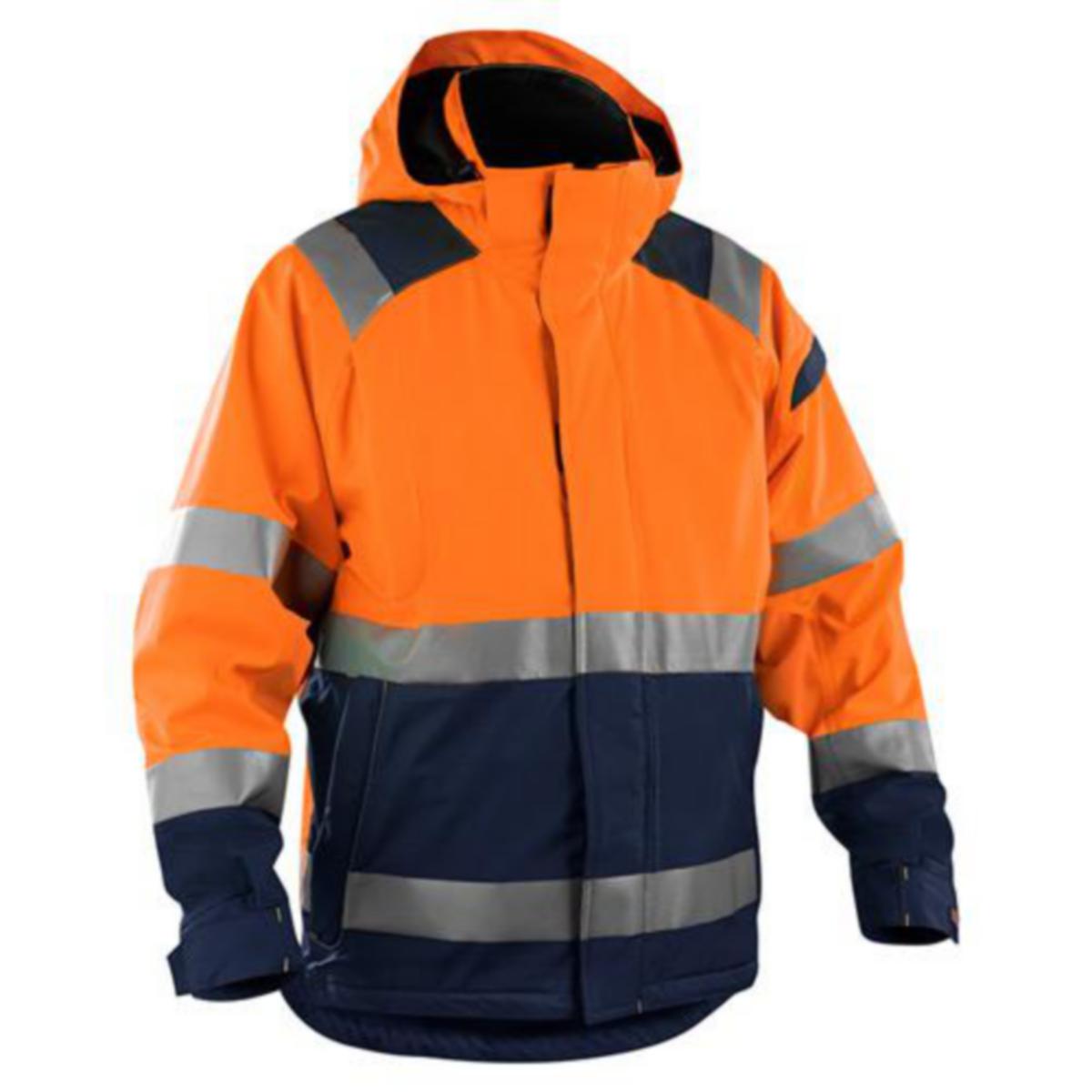 Skaljacka Blåkläder 4987-1987 - SKALJACKA BLK 4987-1987 ORA/BL VARSEL KL3 STL XXL