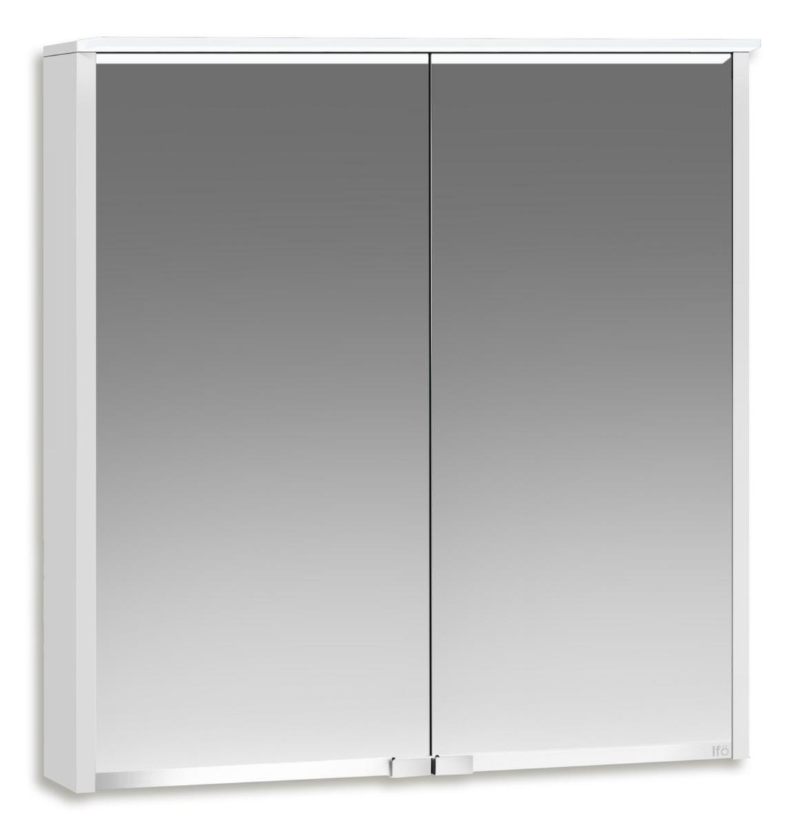 Badrumsskåp Ifö Option Bas Led - IFÖ OPTION BADRUMSSKÅP BAS 60 M.SPEGEL, LED.BELYSN,VIT 47456