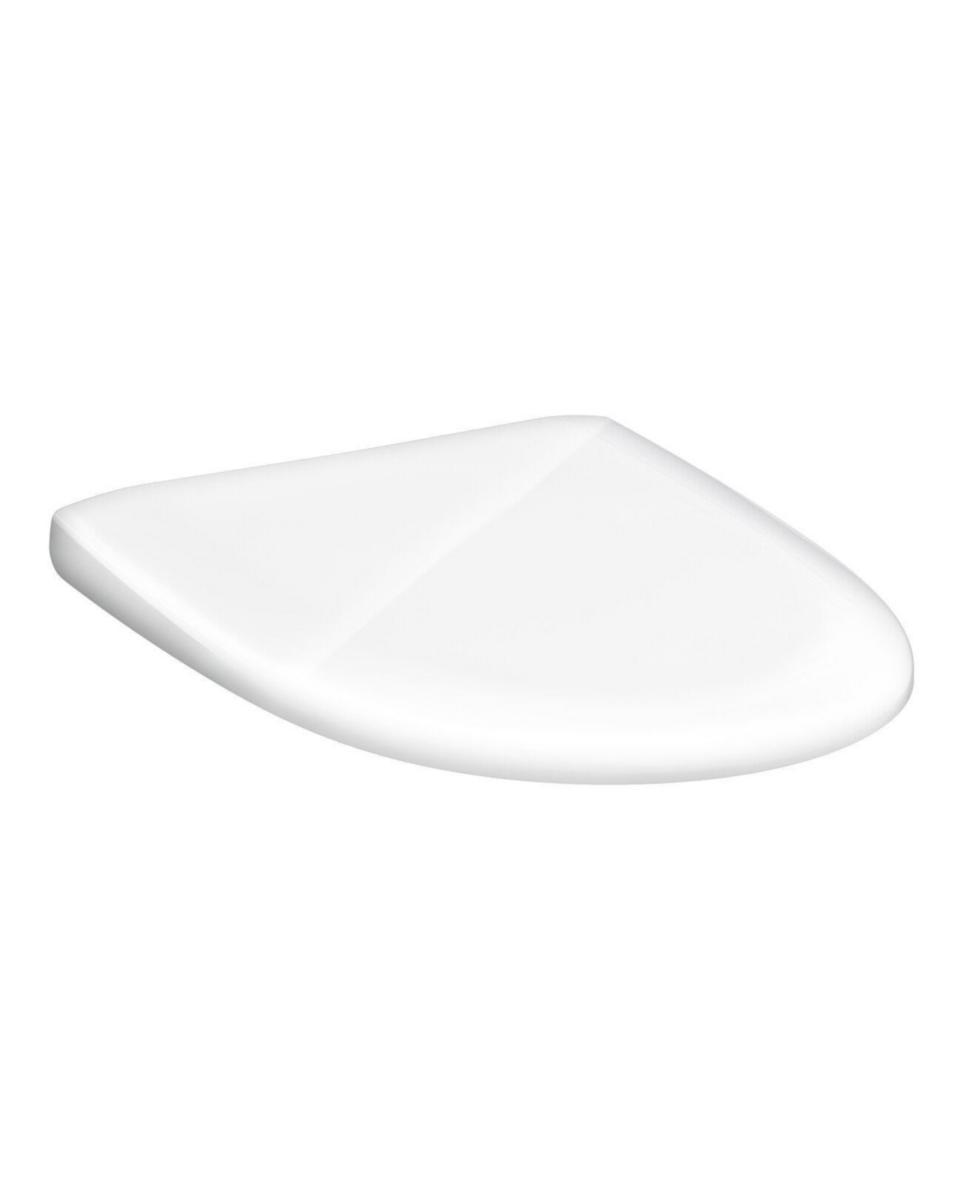 Toilet seat Nautic Slim seat, Gustavsberg - GBG NAUTIC WC-SEAT SLIM WHITE, HARD SOFT CLOSE. QR