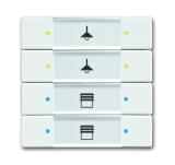 Tryckknapp 1-4 polig Impressivo