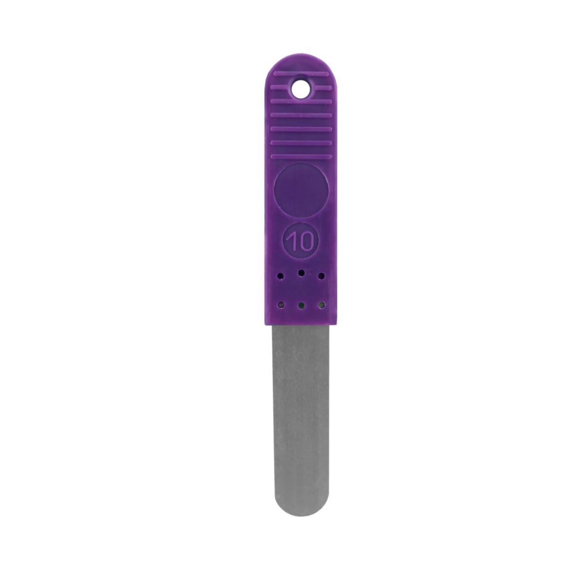 Bladmått Diesella - BLADMÅTT 0.10 MM MED PLASTHAND (LILA)