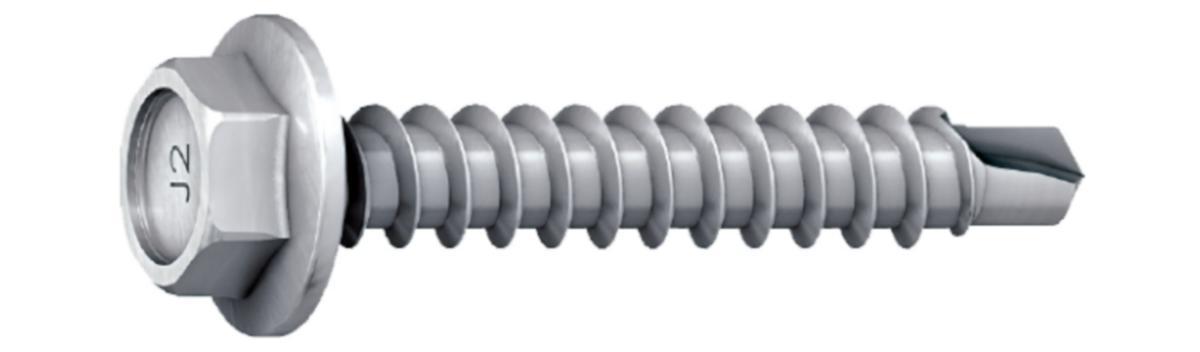 Screw ejot saphir - Screw 6.5X35 ZPL HEX w/flange f/ wood Ejot Saphir JT2 250