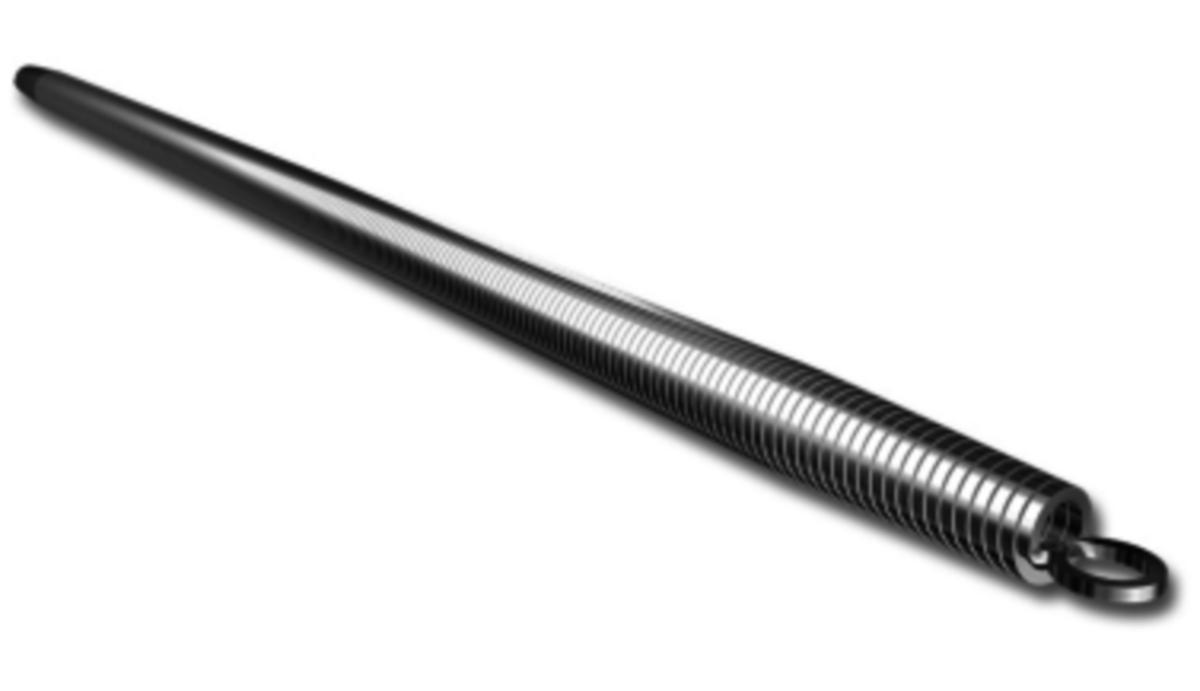 Buckling spring INV, LK - ELBOWING SPRING A32 INTERNAL LK SYSTEMS