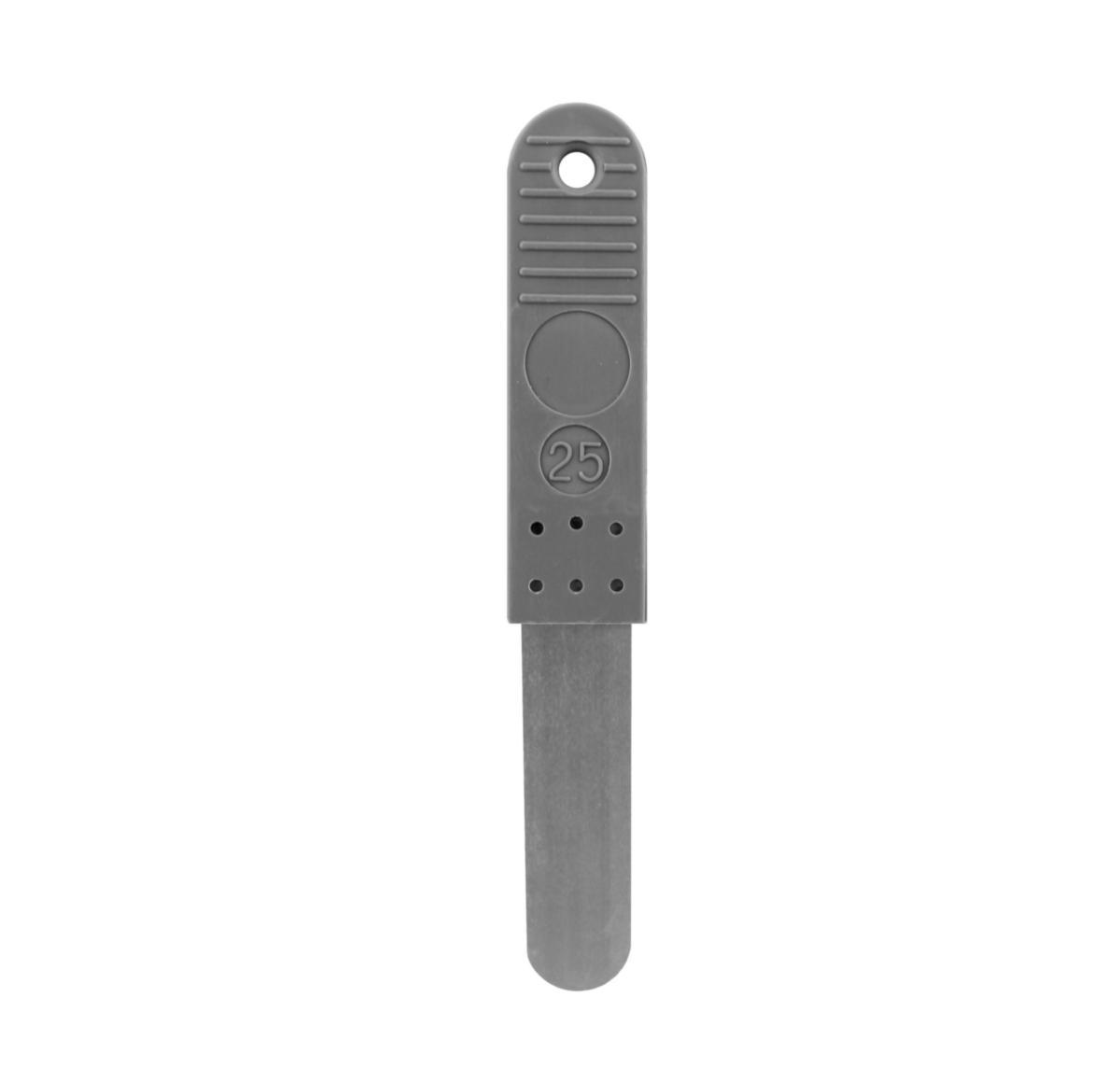 Bladmått Diesella - BLADMÅTT 0.25 MM MED PLASTHAND (GRÅ)