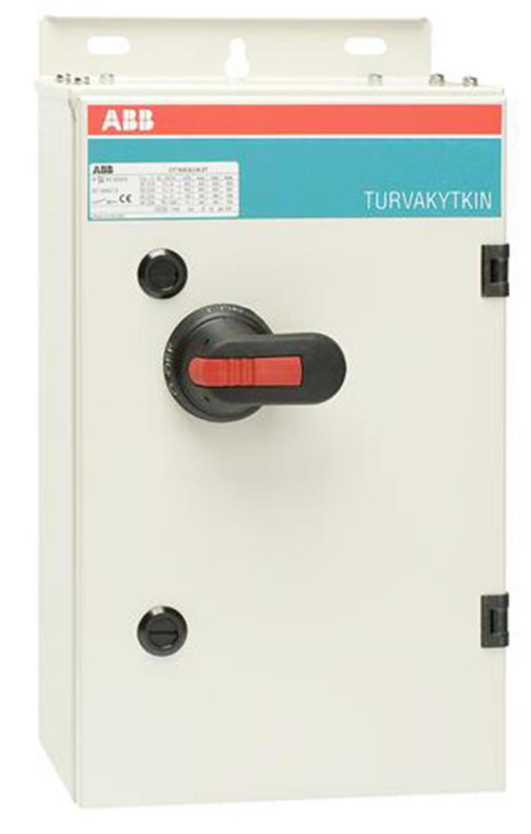 Säkerhetsbrytare EMC plåt 3-polig OT 90-160 A - SÄK BR PLÅT EMC OT125GUUR3TZ 