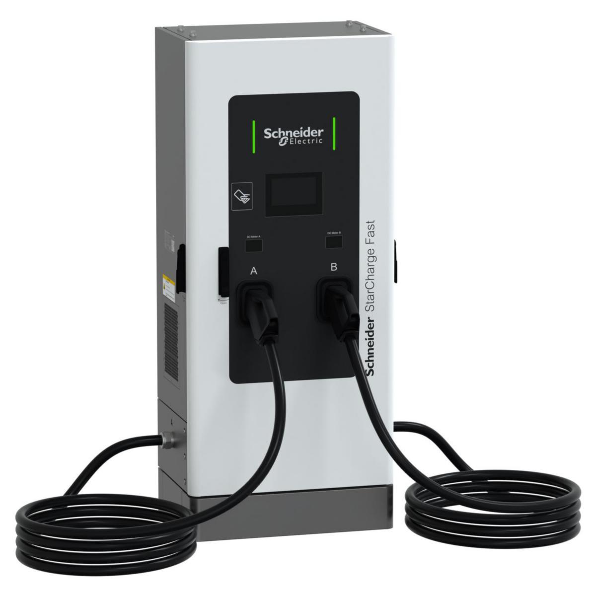 Snabbladdare DC 60 kW 2xCCS2 - LADDSTATION 60 KW 2X CCS2 7,5M EVD2S60TBBC7