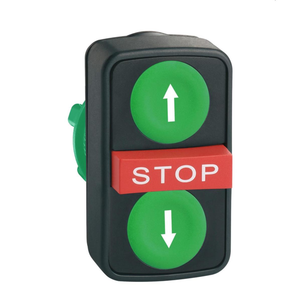 Dubbeltrycke ZB5AA - DUBBELTRYCKE + STOPPKNAPP ZB5 AA73134