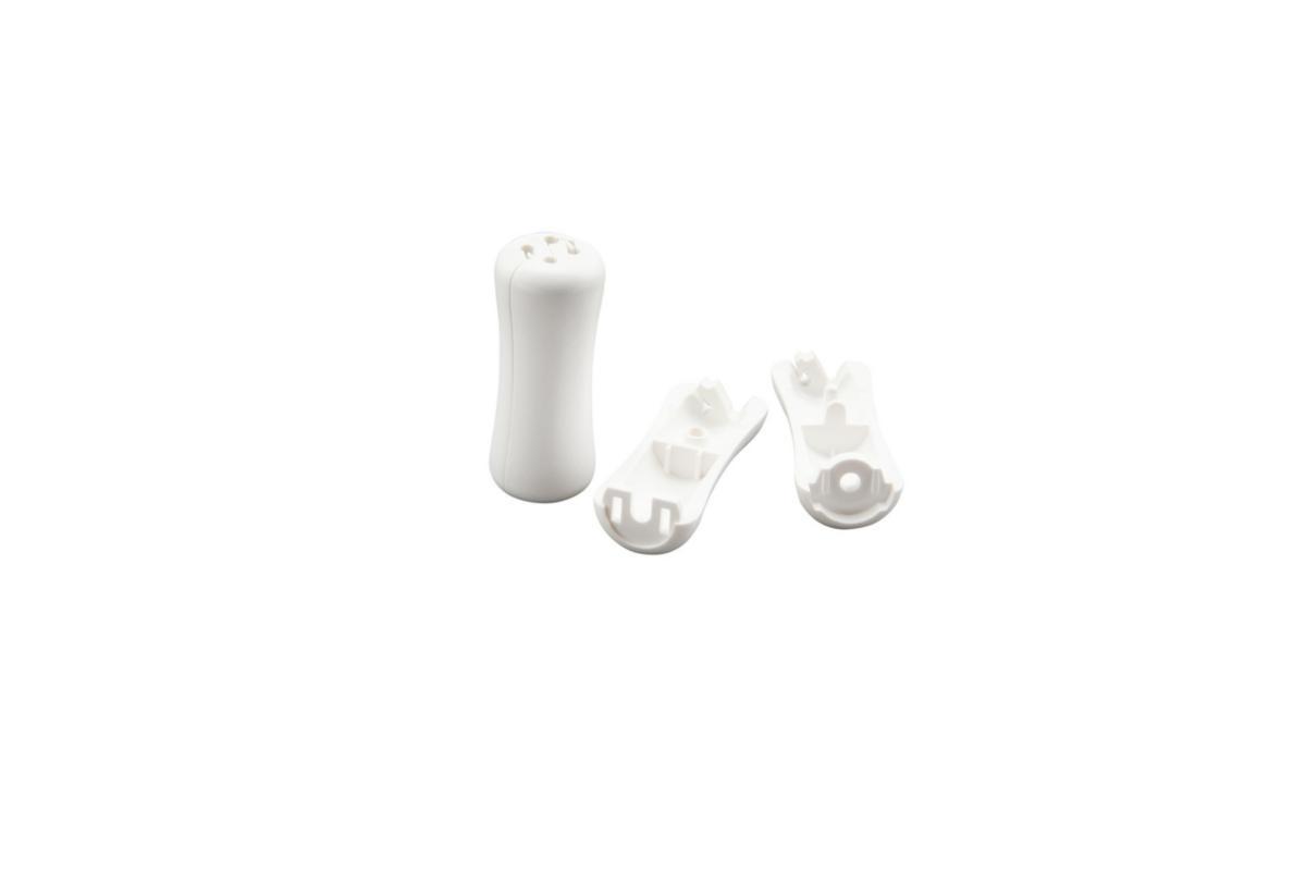 Säkerhetsklocka/Linknopp vit - SÄKERHETSKLOCKA/LINKNOPP VIT 2 ST/FPK SB