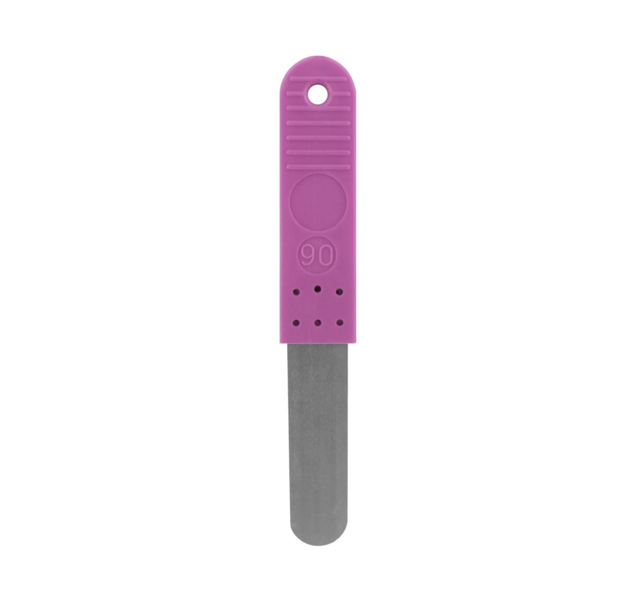 Bladmått Diesella - BLADMÅTT 0.90 MM MED PLASTHAND (ROSA)