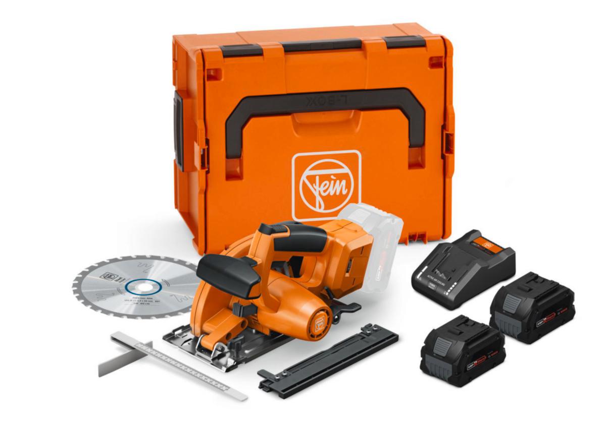 Cirkelsåg Fein F-IRON Cut 57 AS Set 2 x 8 Ah - CIRKELSÅG, FEIN, AHKS 18-57 CIRCULAR SAW FEIN AHKS 18-57