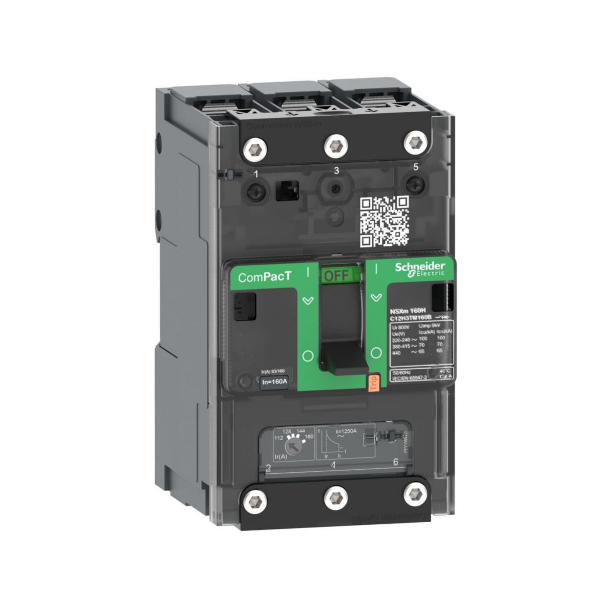 Effektbrytare ComPacT NSXm B - EFFEKTBR NSXM B TM40D 3P SKEN C11B3TM040B