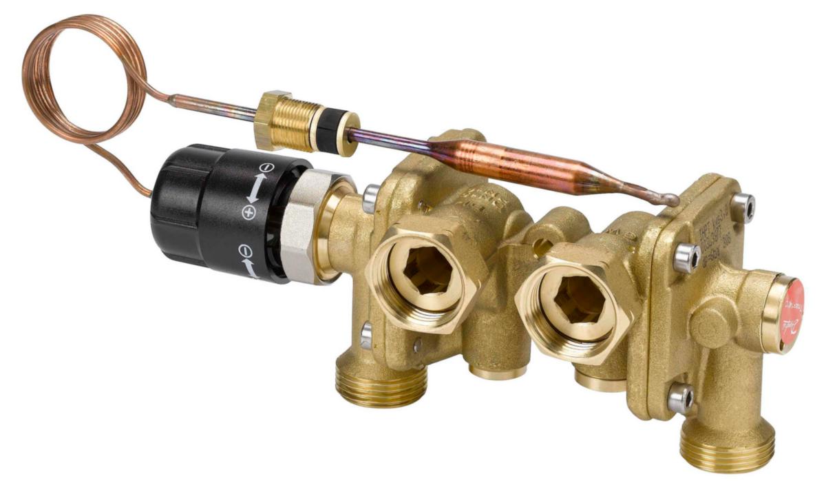 Varmvattenregulator, IHPT 15/, Danfoss - DN15 VVREG IHPT 15/2.4 45-65 PN16. FJV-UC INB DP CONTR