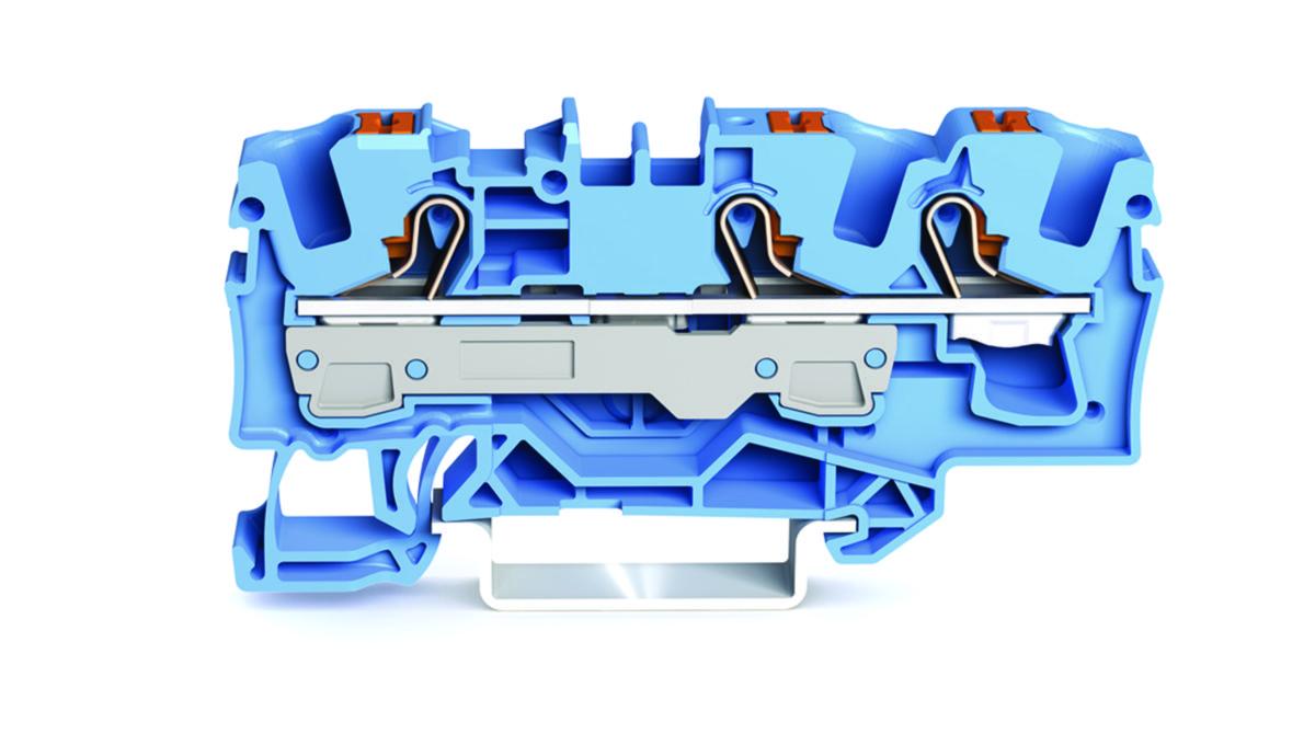 Terminal block TopJob S 2206 - 3-pol through terminal block
