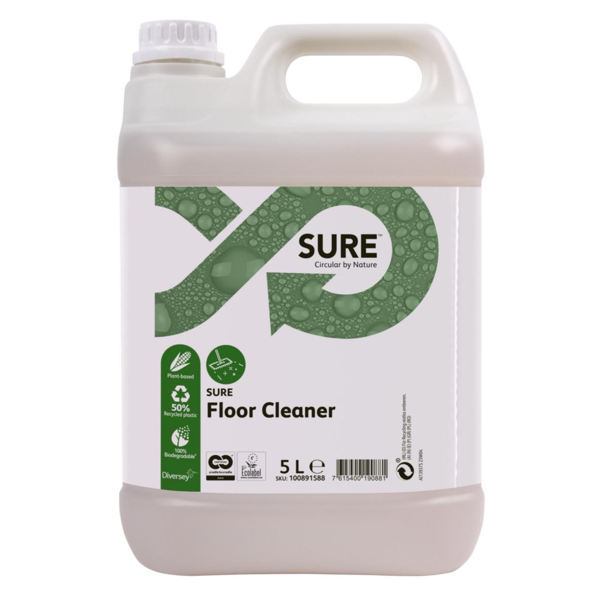Golvrengöring SURE Floor Cleaner - SURE FLOOR CLEANER 5LITER