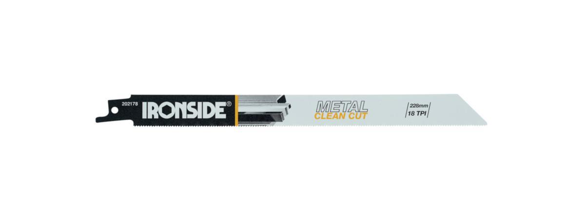 Tigersågblad Ironside Metall, Bi-metall - TIGERSÅGBLAD IRONSIDE METAL 5P 228X19X0.9X18T BI-METAL 202178
