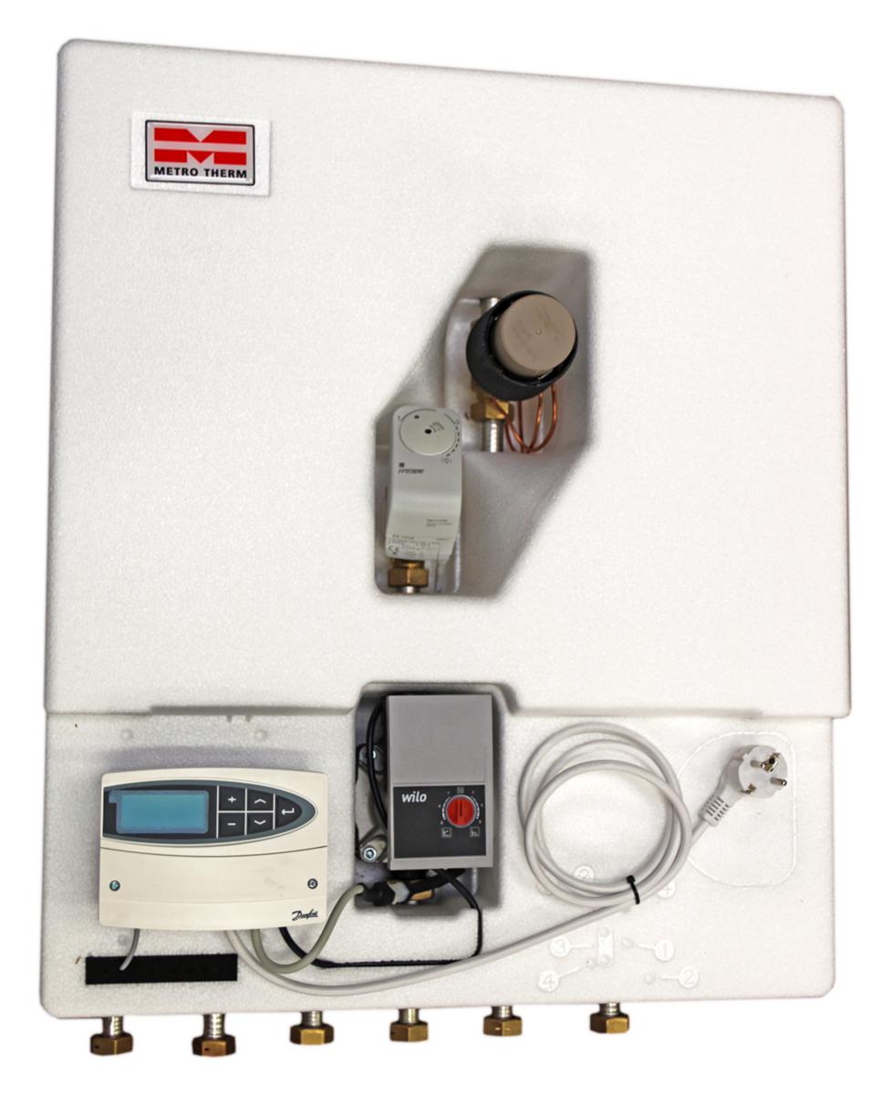 Fjärrvärmecentral METRO Sekundex IMD Vit, Metro Therm - METRO SEKUNDEX IMD VIT 