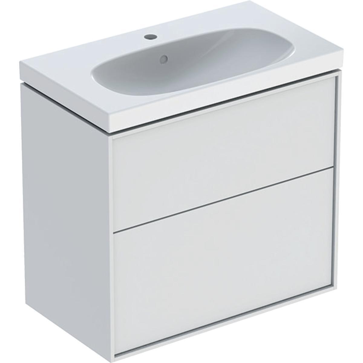 Ifö Sense Art Set kommod kompakt - IFÖ SENSE ART MÖBELPAKET KOMP 2 LÅD,VITMATT B74,T42,M.TV.ST.