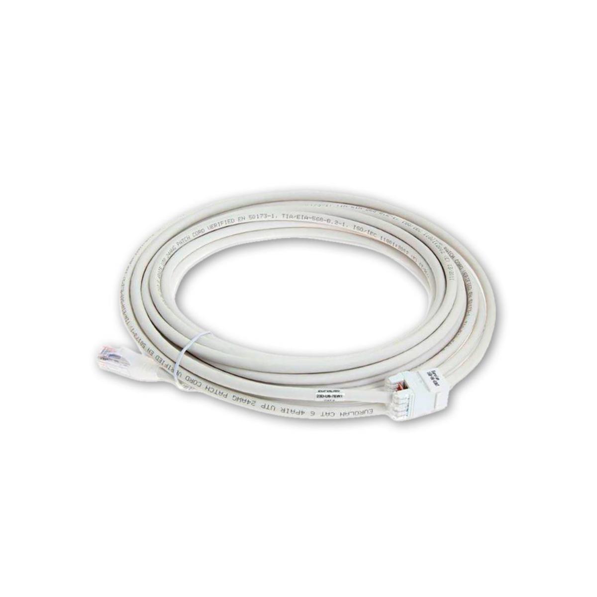 Nedföringskablage 23D-UA, C6A, Eurolan - NF KAB C6A U/UTP RJ45-KEY 6.5M 23D-UA-6.5WT