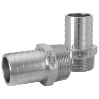 Slangnippel Sexkant rostfria, R-144, EN 1.4404