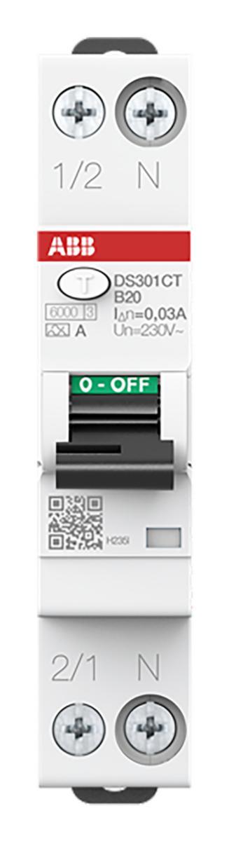 Personskyddsbrytare DS301CT - PERSONSKYDDSBR DS301CT B20 A30 DS301CT B20 A30