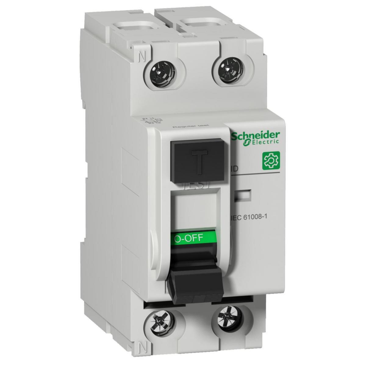 Jordfelsbrytare RCCB-ID AC - JORDFELSBR M9 2P 40A 30MA AC M9R11240
