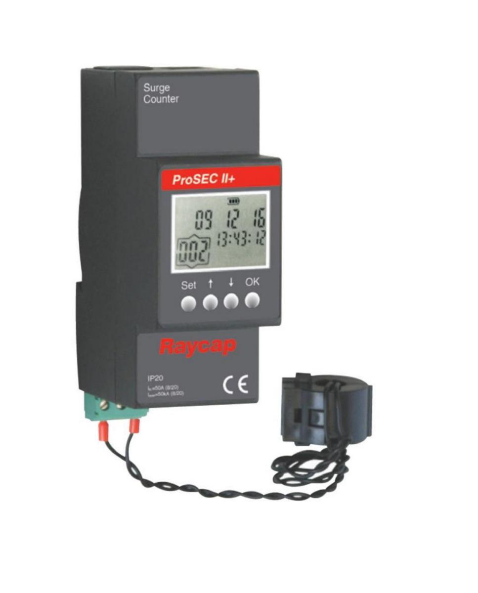 Åskpulsräknare - ÅSKPULSRÄKNARE FÖR SKYDD LCD PROSEC II+