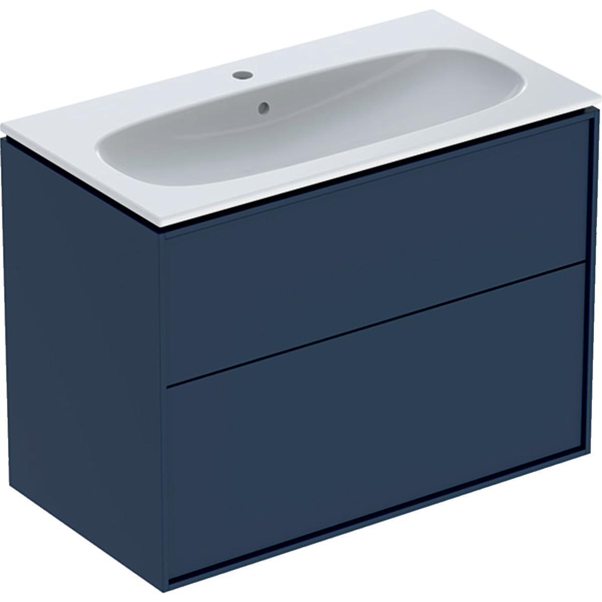 Ifö Sense Art smal set kommod - IFÖ SENSE ART MÖBELPAKET SMAL 2 LÅD,BLÅ B89,T48,M.TV.ST.
