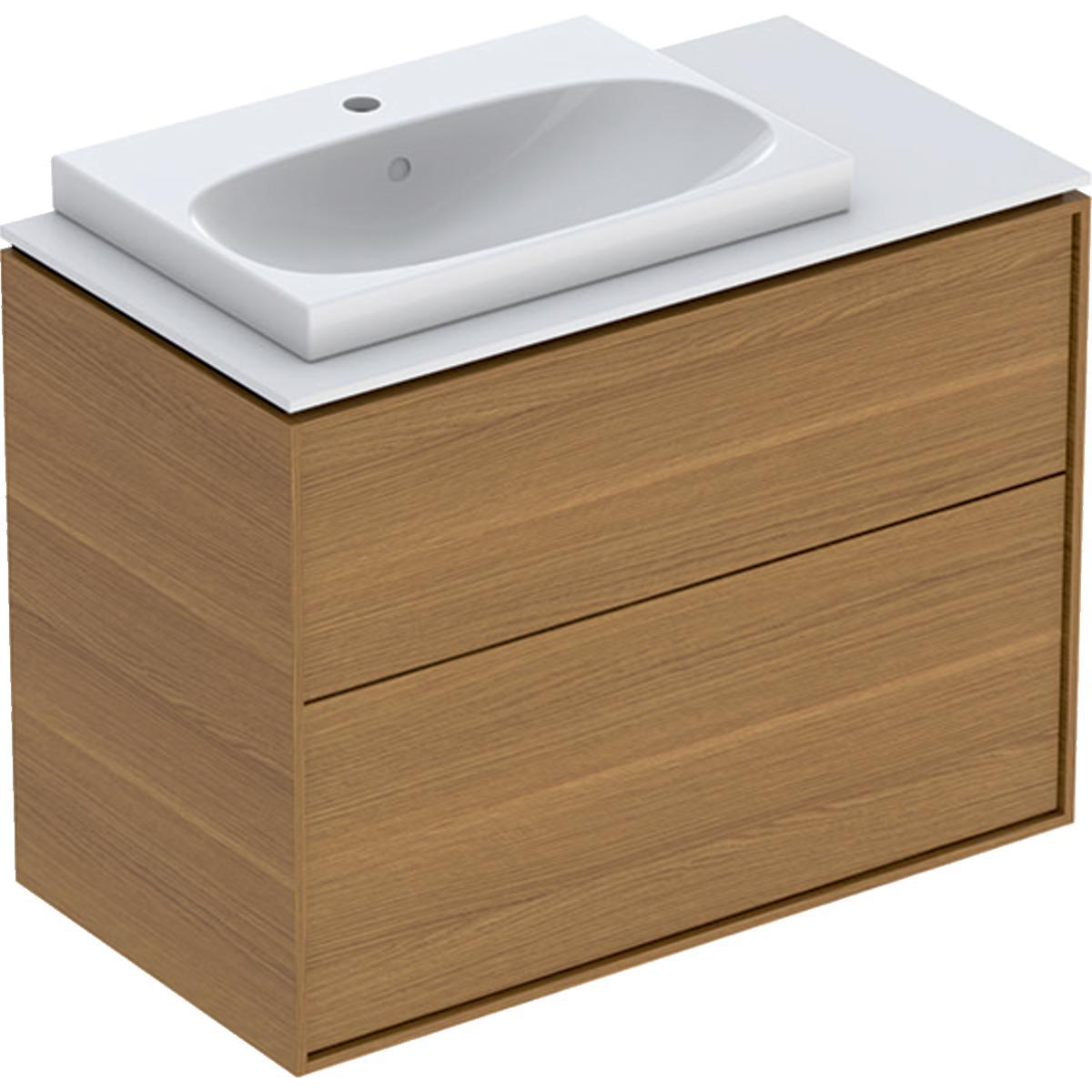 Ifö Sense Art Set för bänkskiva - IFÖ SENSE ART MÖBELPAKET 2 LÅD EK NATUR,B89,T47, M.TV.ST VÄNS