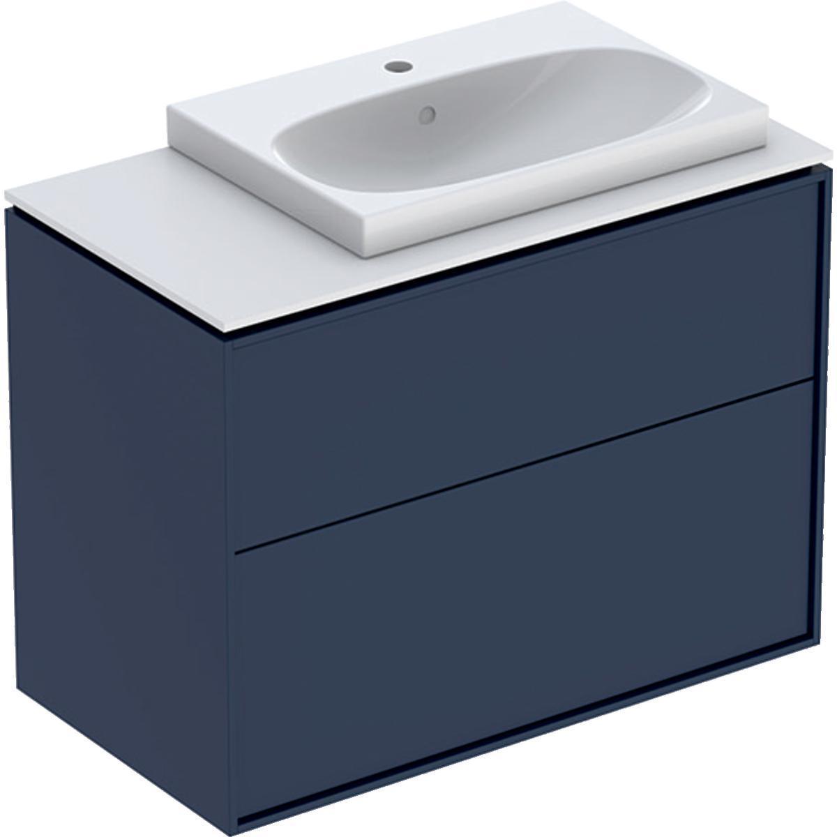 Ifö Sense Art Set för bänkskiva - IFÖ SENSE ART MÖBELPAKET 2 LÅD BLÅ ,B89,T47, M.TV.ST HÖGER