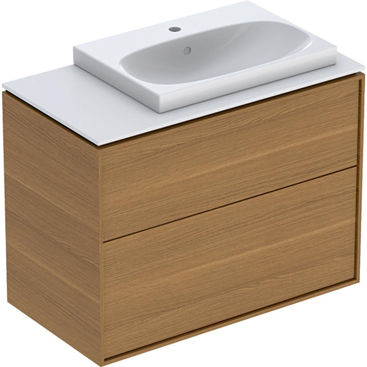 Ifö Sense Art Set för bänkskiva - IFÖ SENSE ART MÖBELPAKET 2 LÅD EK NATUR,B89,T47, M.TV.ST HÖGE