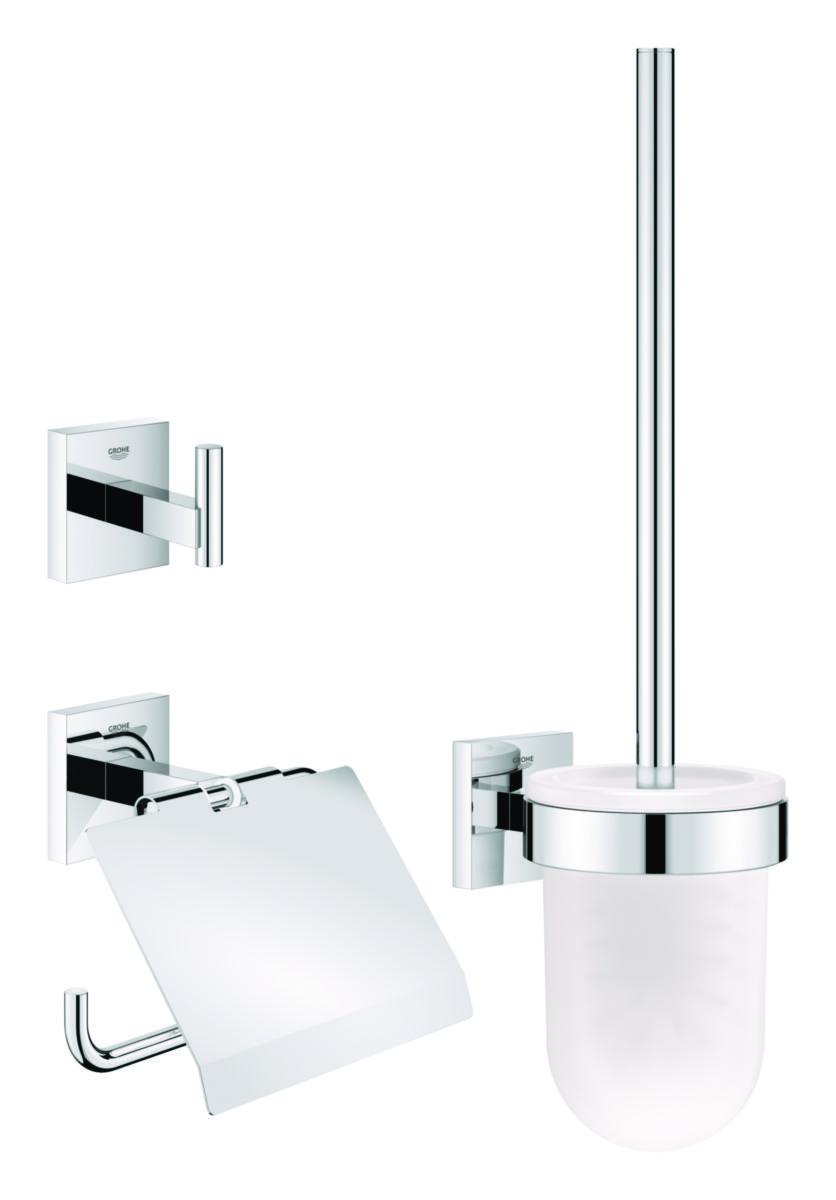 Accesoar set 3-in-1 Start Cube, Grohe - GROHE ACCESOAR SET 3-IN-1 START CUBE, KROM
