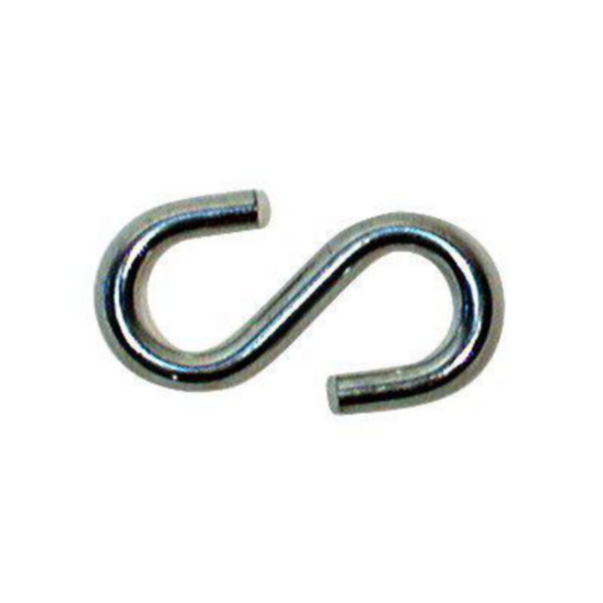 S-Hook Zinc Plated - S-HOOK LS-4 40X 4.0MM FZ