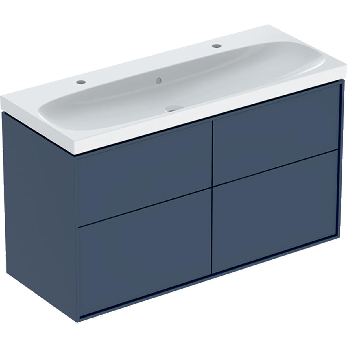 Ifö Sense Art Set med 4 lådor - IFÖ SENSE ART MÖBELPAKET 4 LÅD BLÅ ,B118,T48, M.TV.STÄLL