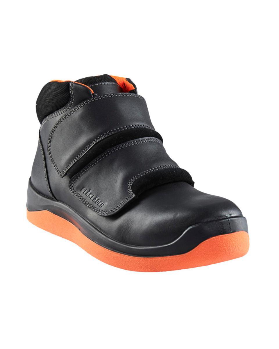 Skyddskänga Blåkläder 2459 Asphalt - SKYDDSKÄNGA BLK 2459 ASPHALT SLÄT NITRIL SULA SVART STL 35