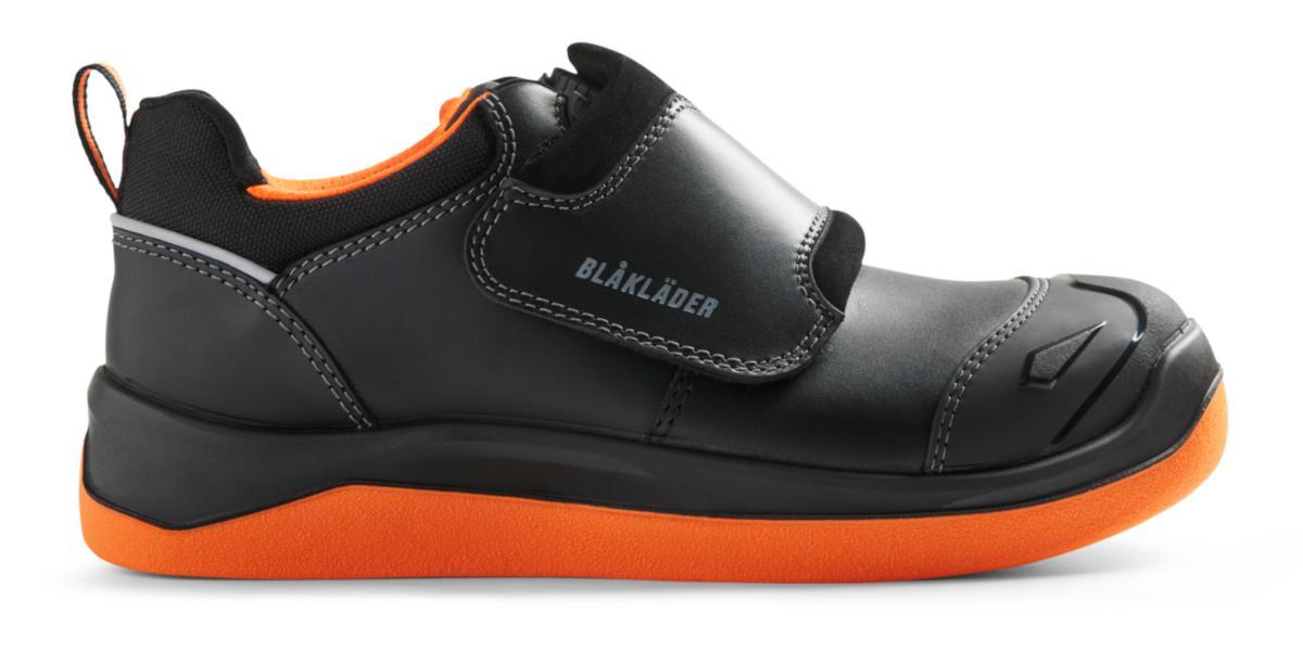 Skyddssko Blåkläder 2485 Asphalt - SKYDDSSKO BLK 2485 ASPHALT SLÄT NITRIL SULA SVART STL 35