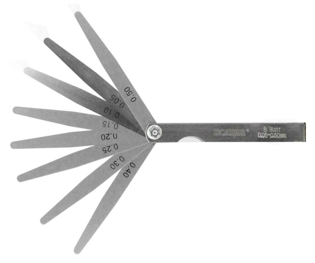 Feeler Gauge Ironside - FEELER GAUGE IRONSIDE 102285 NR 2 0.05-0.50MM 8 BLADES