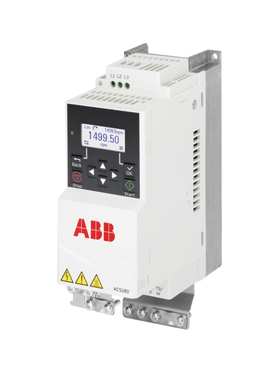 Frekvensomriktare ACS180 - FREKV OMR ACS180 0,75KW 400V ACS180-04S-02A6-4