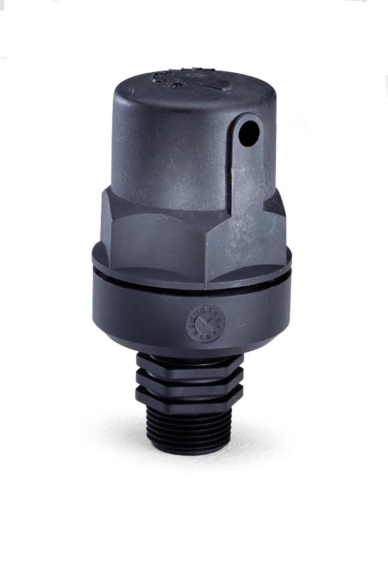 Avluftningsventiler AVK, enkelverkande med utvändig gänga - DN25 AVLUFTN.VENTIL PN16 G25. NYLON
